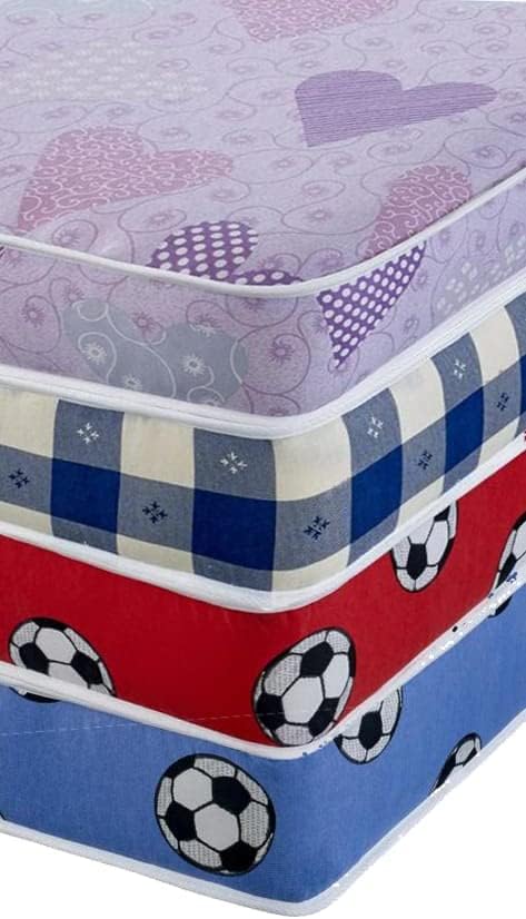 Kids New Luxury Budget Mattresses In Various Colourful Designs