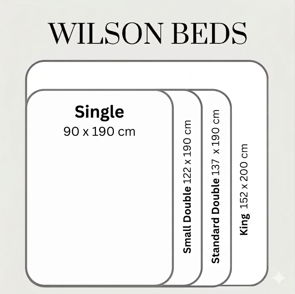 Hybrid Pocket Spring Mattress, 8" Grey & White, Medium Feel, With Memory Layer