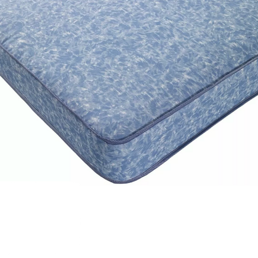 Dual Sided, Blue, Breathable, Water Resistant Spring Mattress. 2 Comfort Options