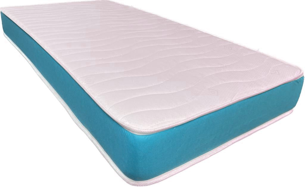 Rainbow Kids Foam Free Basic 6.5" Deep Quilted Mattress 6 Colour Options